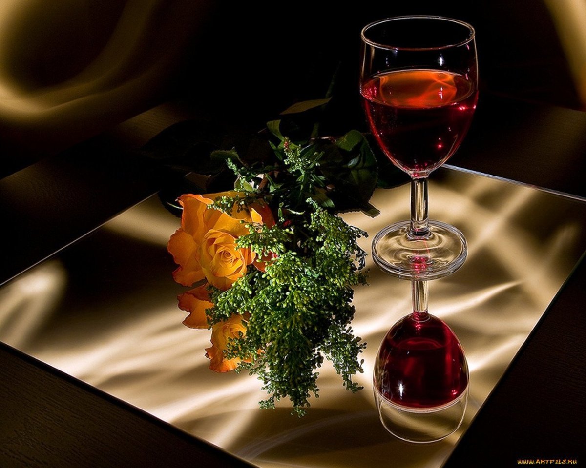 Стильные вечерние открытки