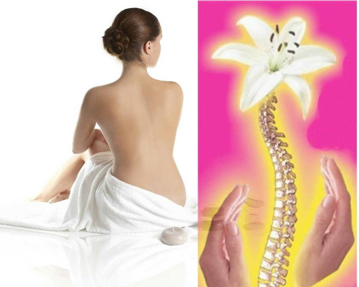 Красивый позвоночник