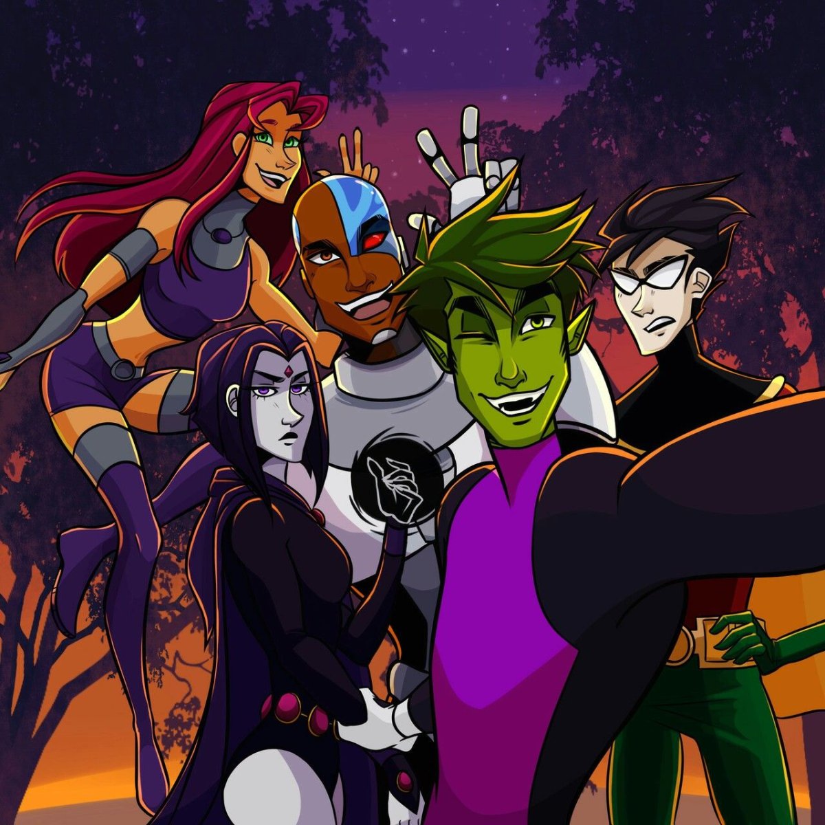 Юные Титаны, вперед! Мультсериал