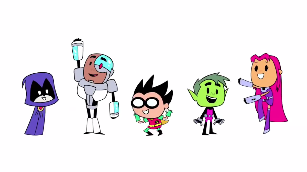 Картун нетворк юные Титаны