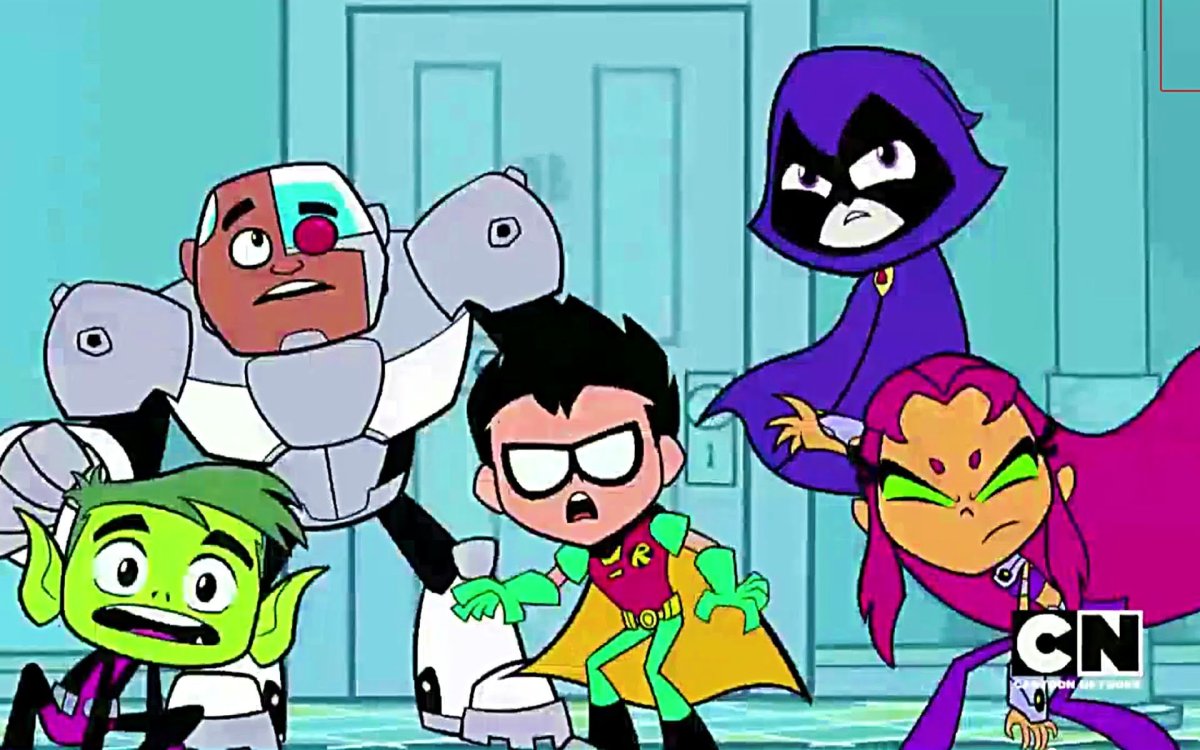 Картун нетворк teen Titans go