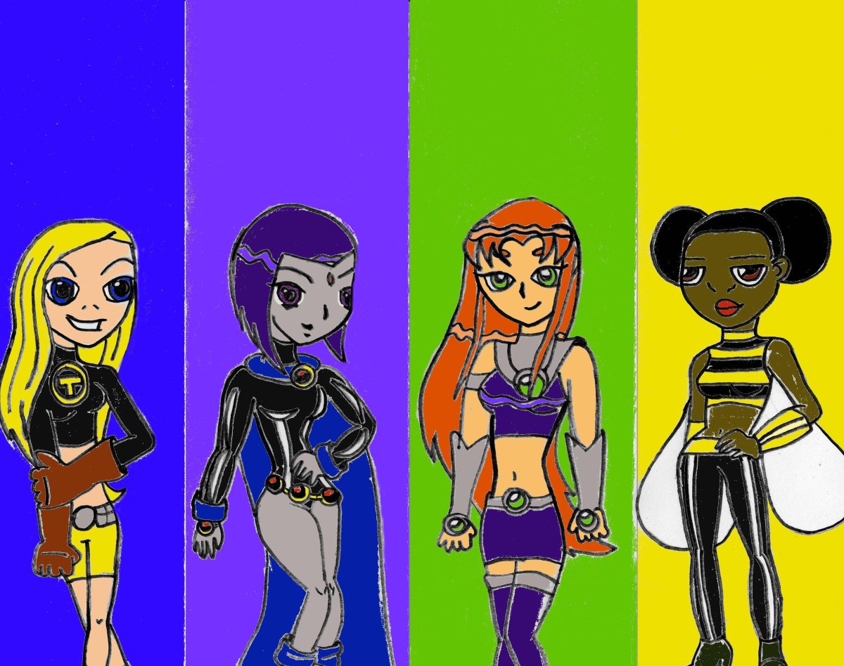 Рейвен Терра из юных титанов