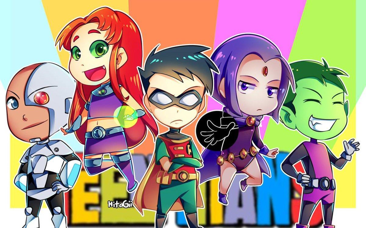 Титаны вперед мультсериал