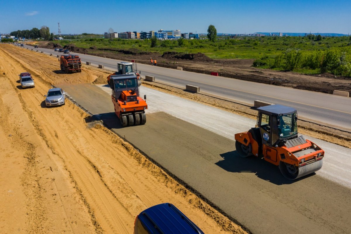 Укладка дороги