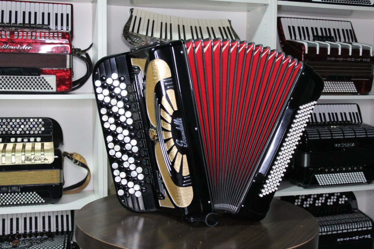 Концертный баян Скандалли