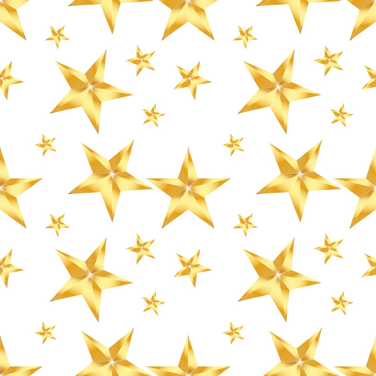 Звезды на золотом фоне