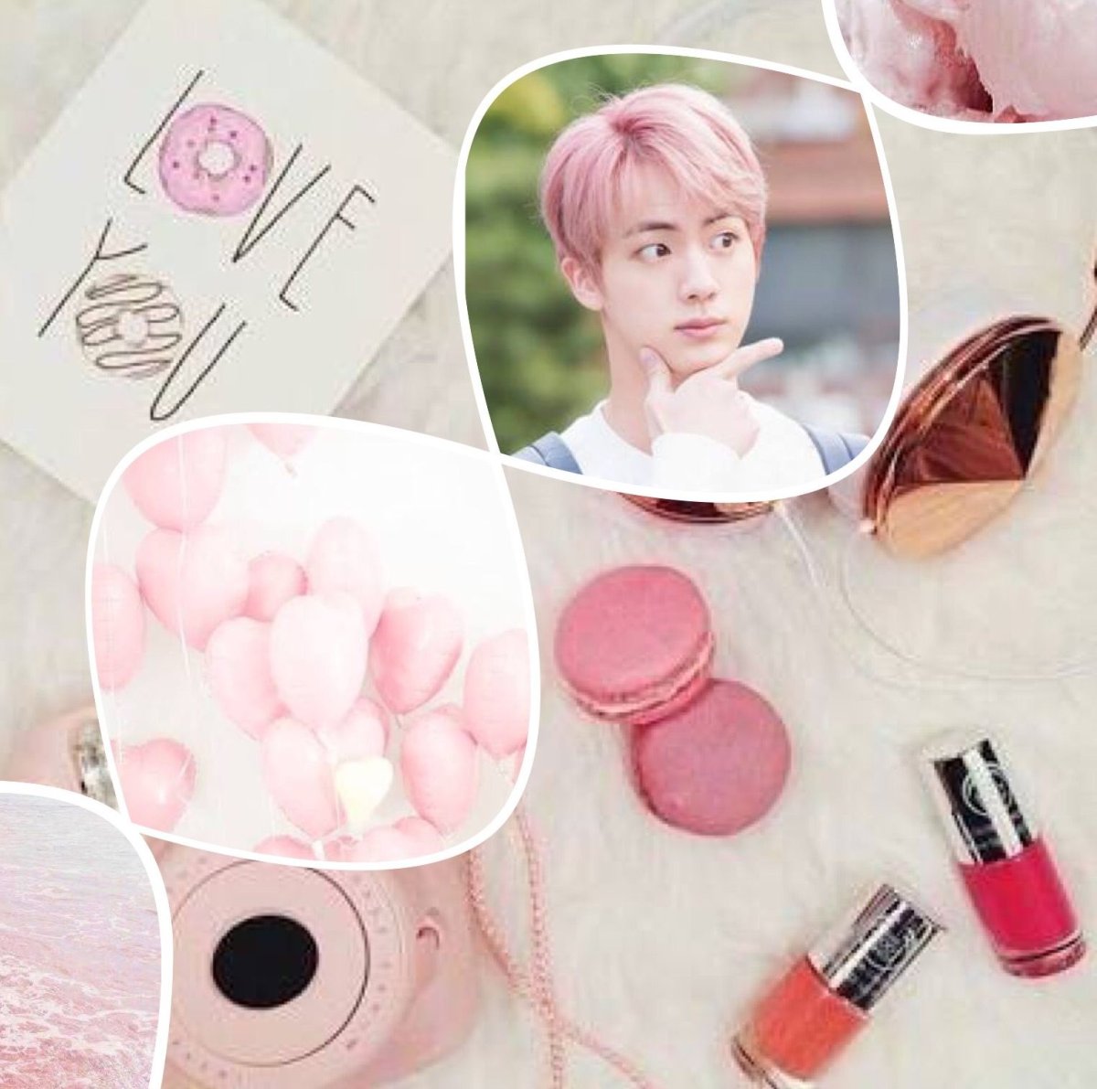 БТС розовая Эстетика