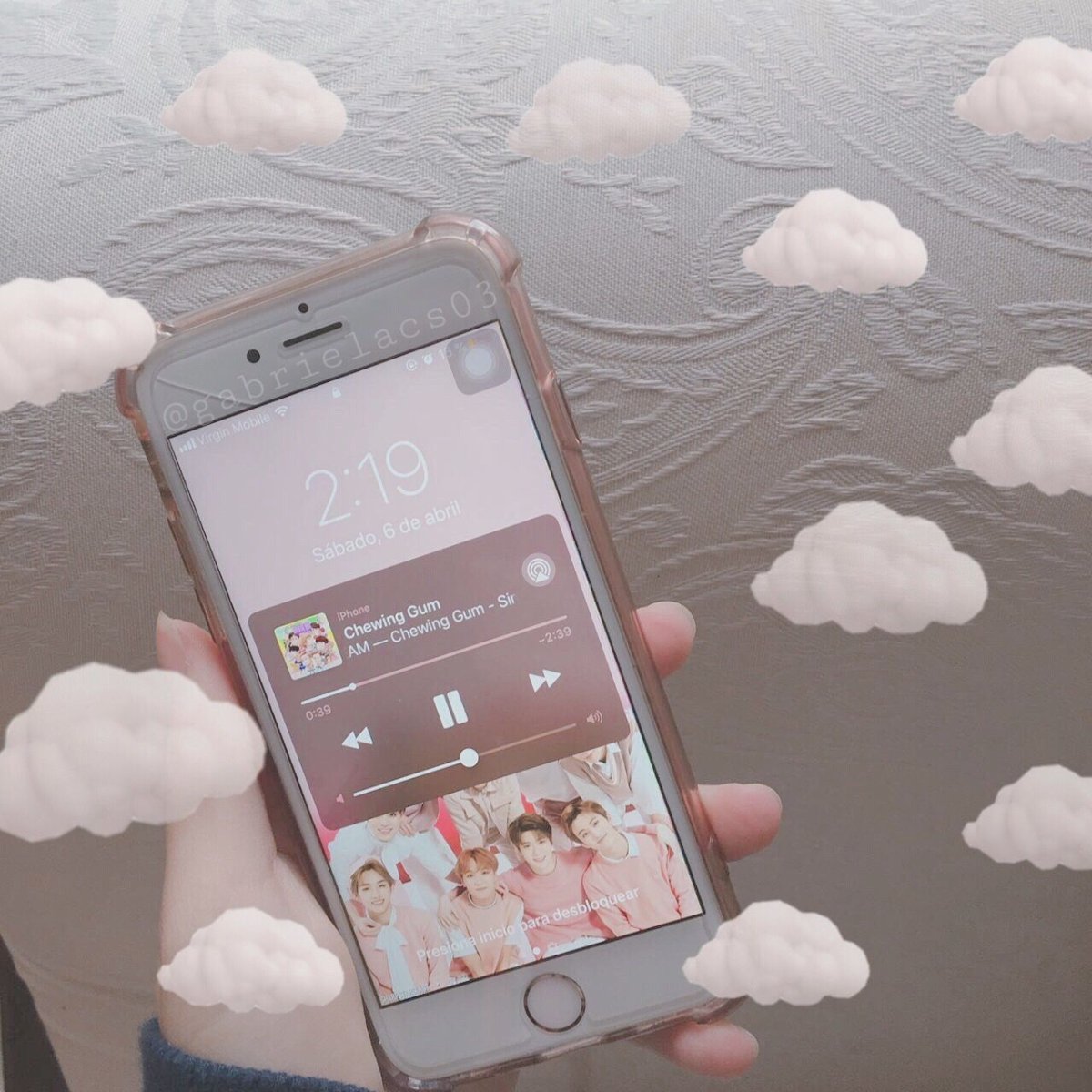 Бежево розовая Эстетика