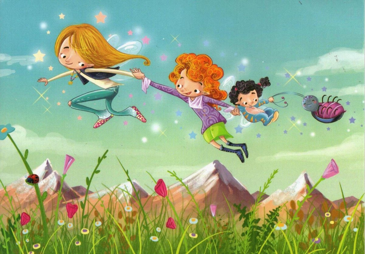 Мультяшные дети