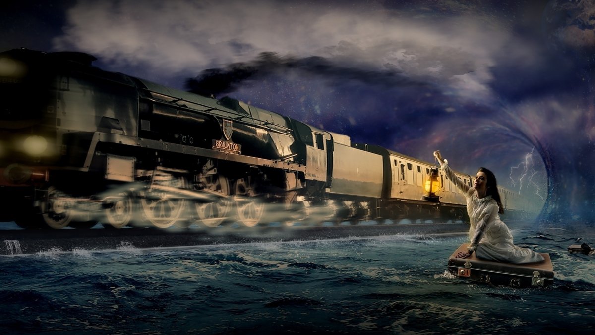 Космическая железная дорога