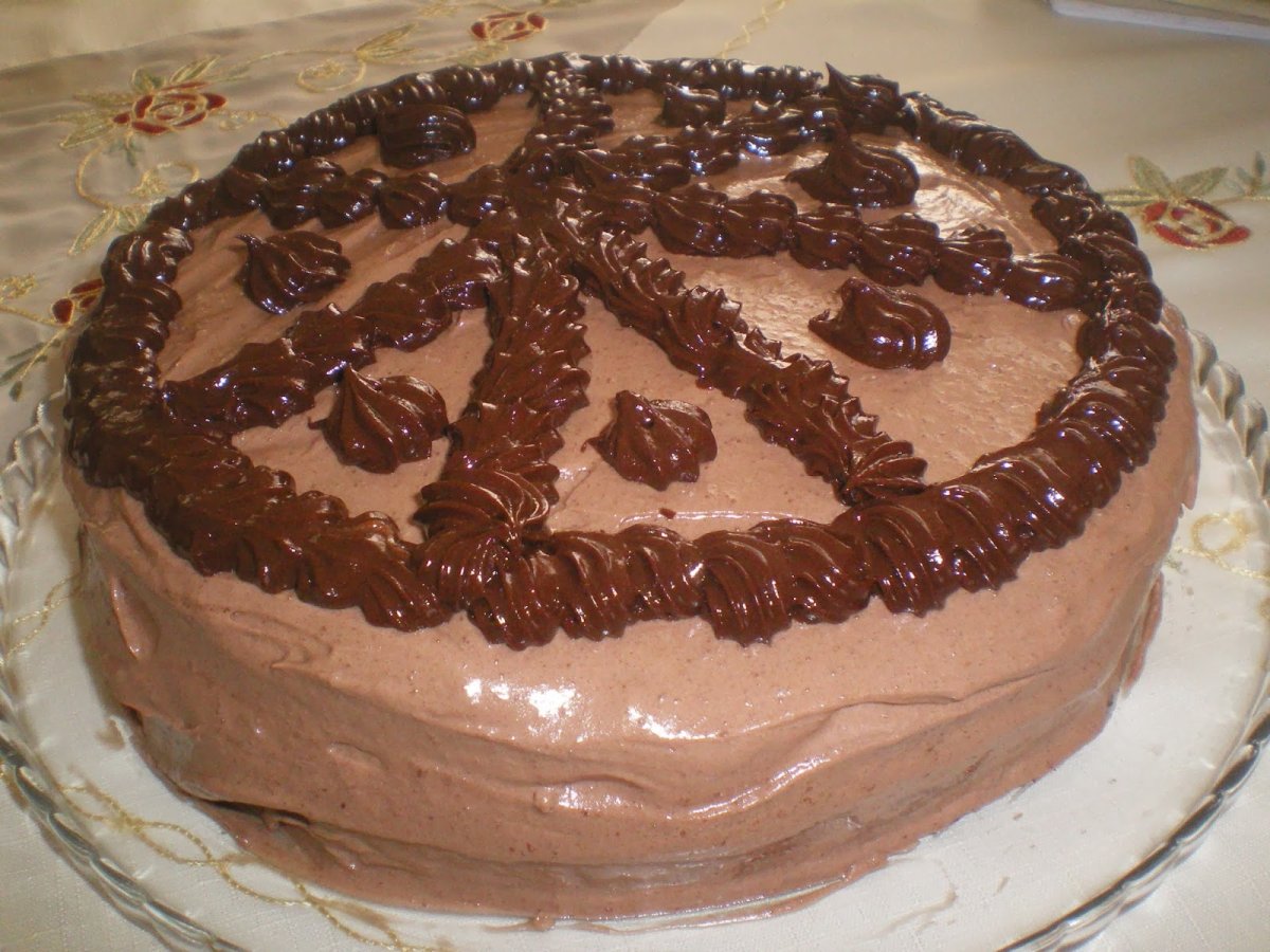 Современный торт домашний