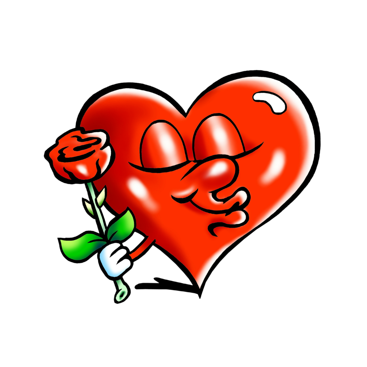 Валентинка подруге