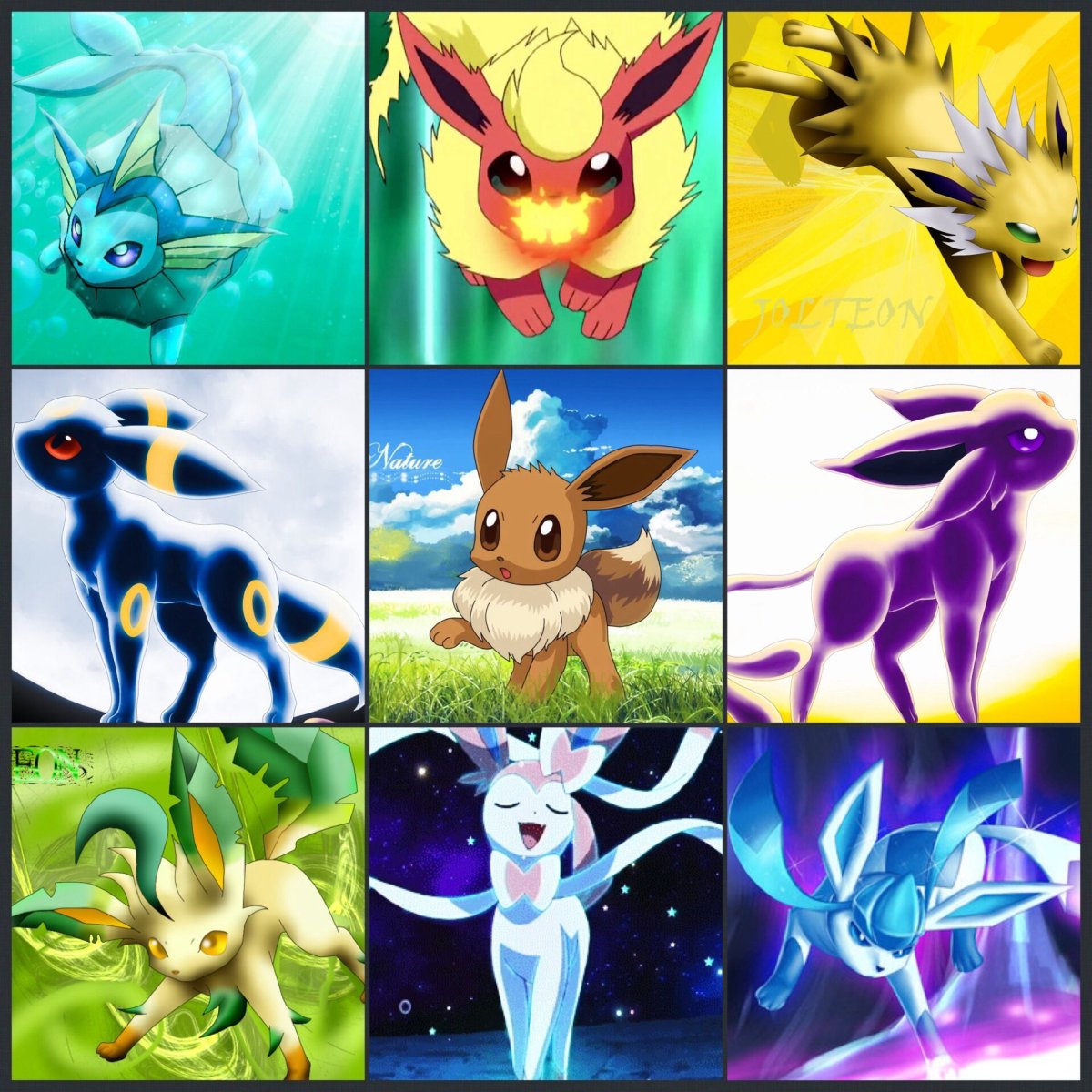 Eevee Эволюция Pokemon