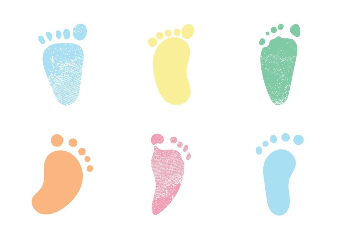 Отпечатки ножек