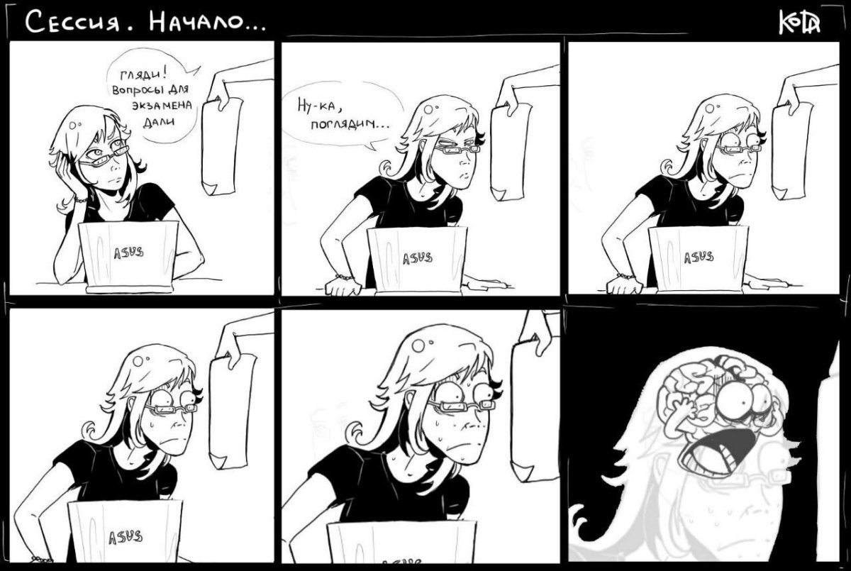 Сессия приколы