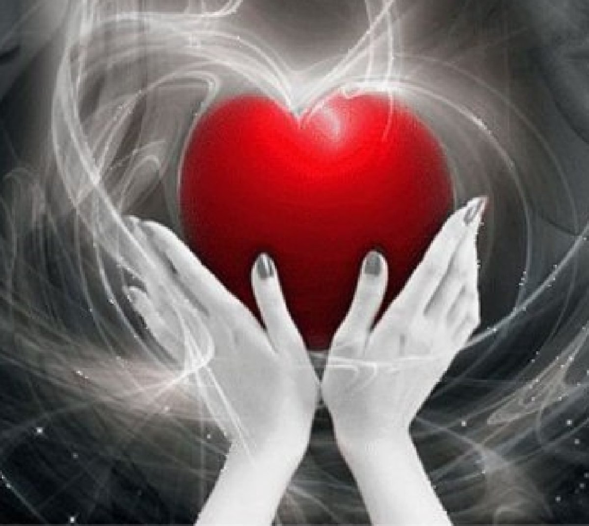 Сердце в ладошках