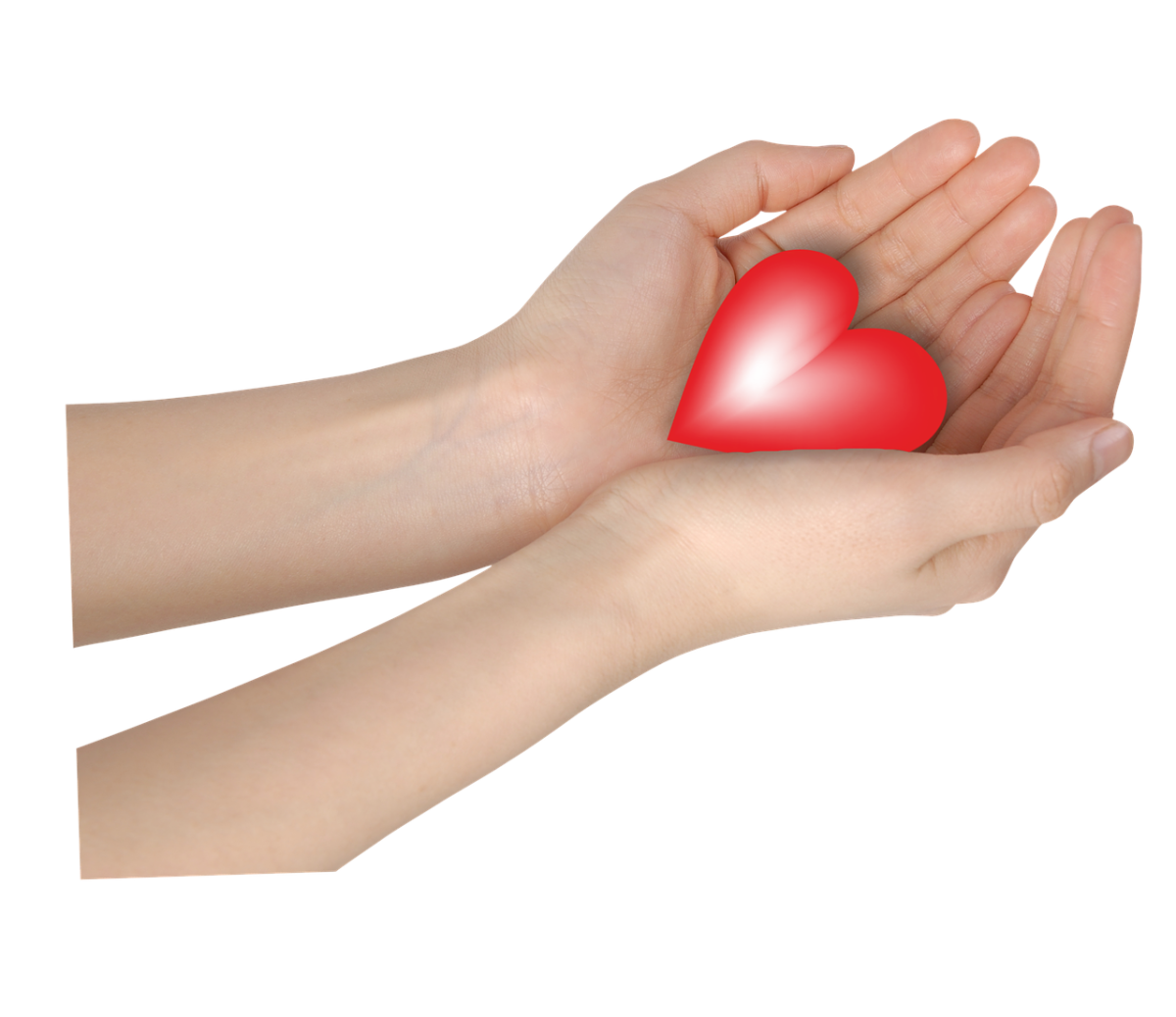 Частичка счастья в ладонях