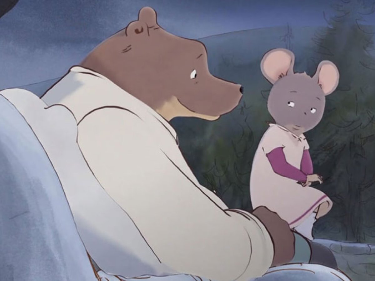 Мультик Арнест и Селестина