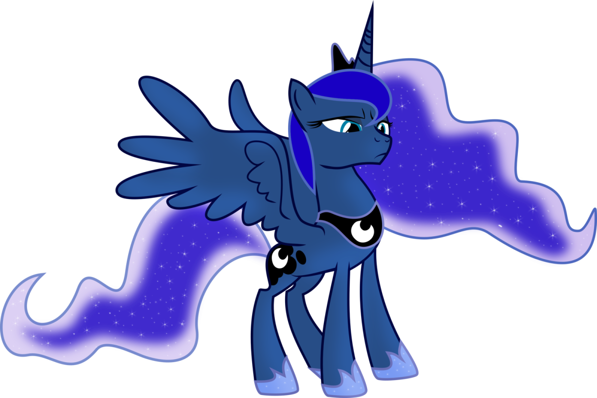 Удивленная принцесса Луна