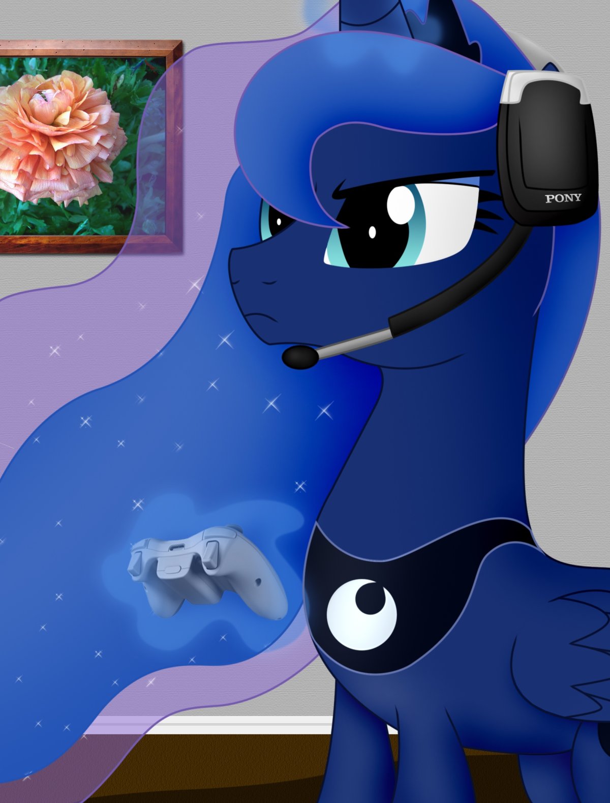 Princess Luna Gamer