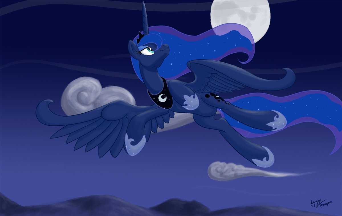 Принцесса Луна ночь кошмаров