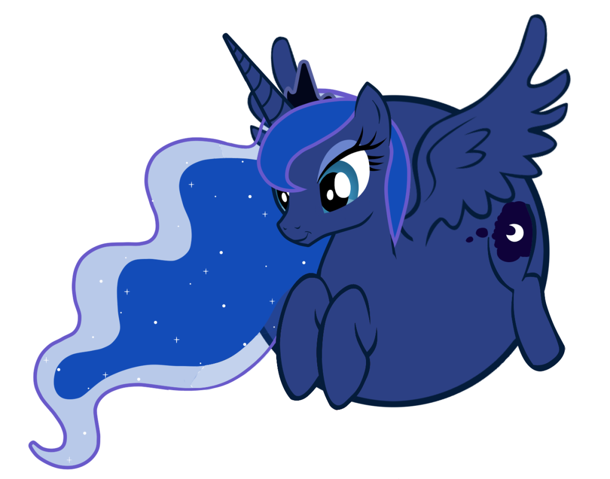 Пони толстая принцесса Луна