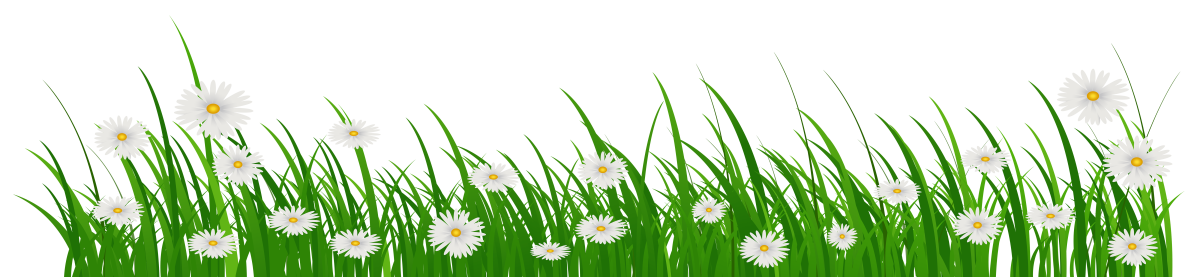 Зеленая мультяшная газон