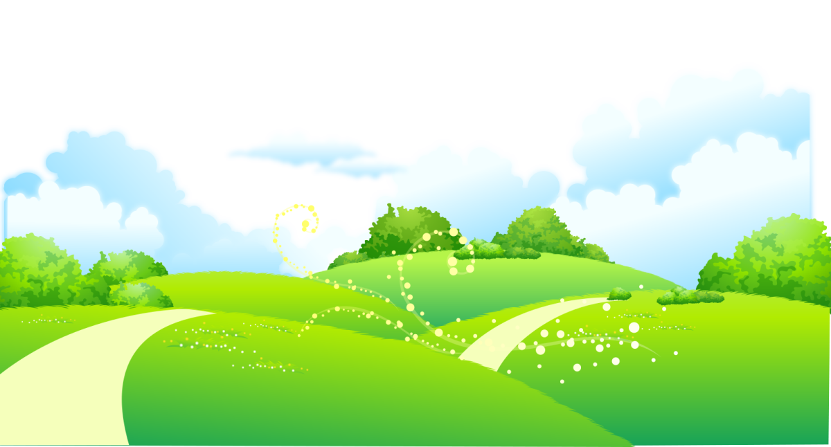 Трава акварель