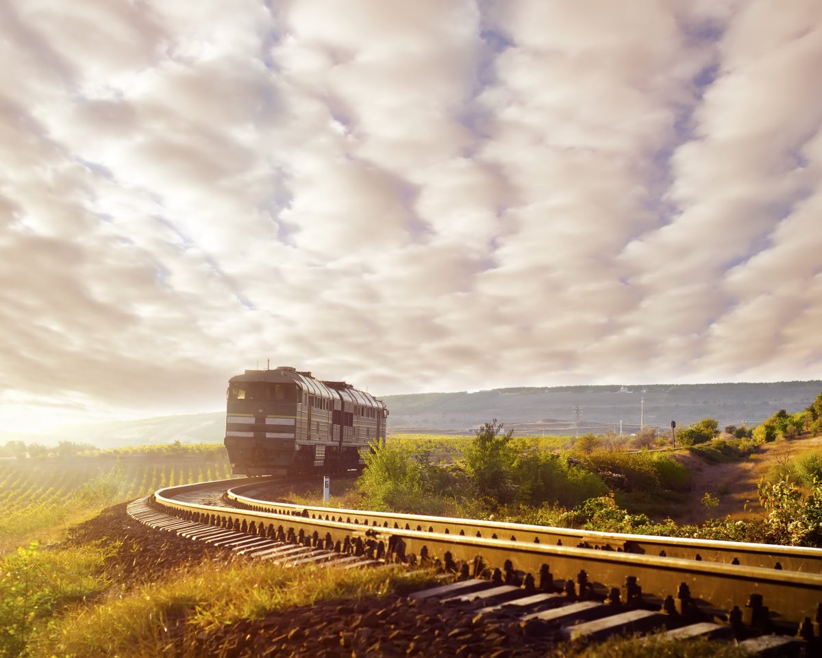 Диафильм веселый поезд