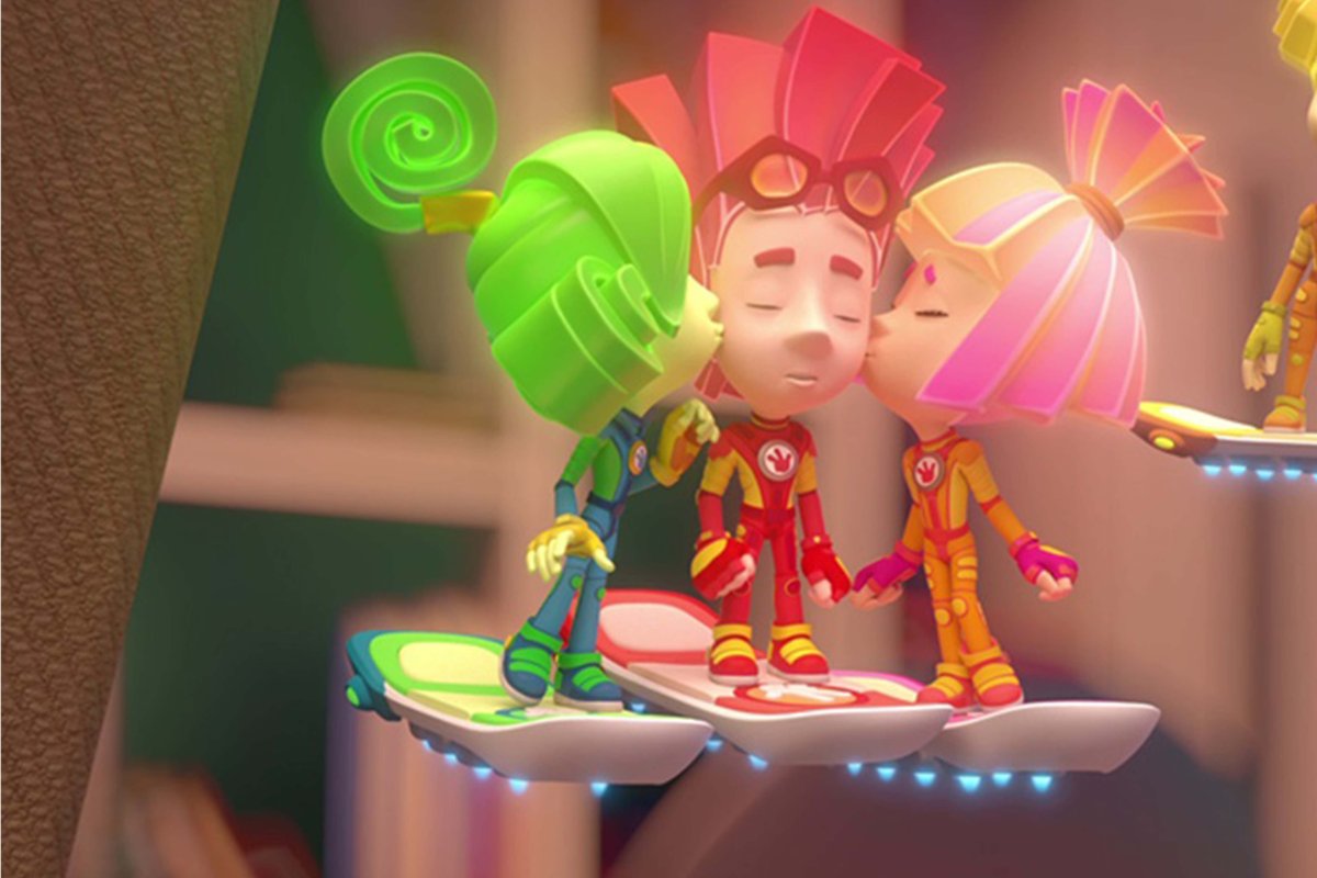 Фиксики Файер и Симка