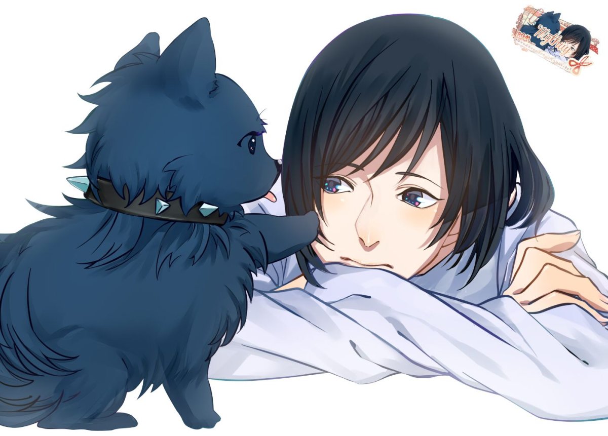 Человек собака аниме