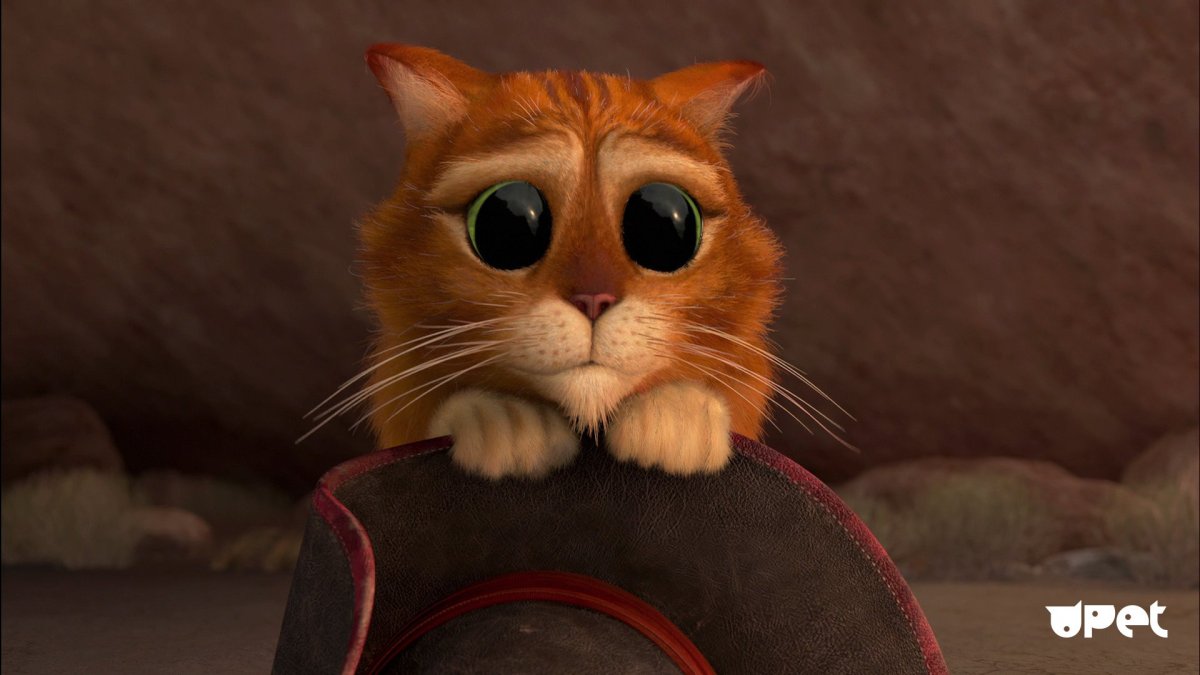 Кот в сапогах мультфильм Шрек