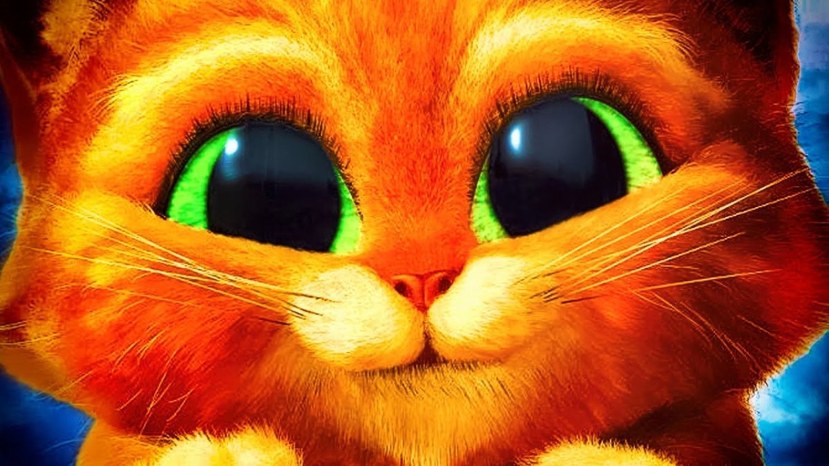 Рыжий кот Шрек