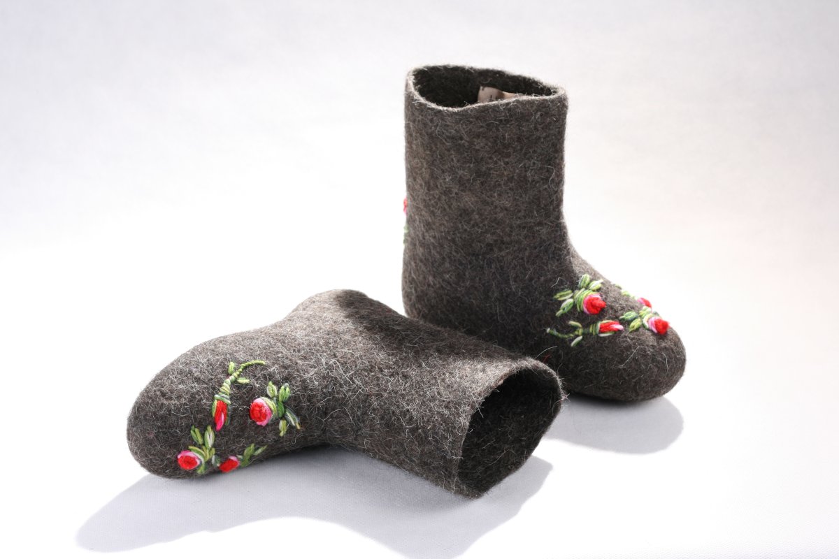 Красивые валенки