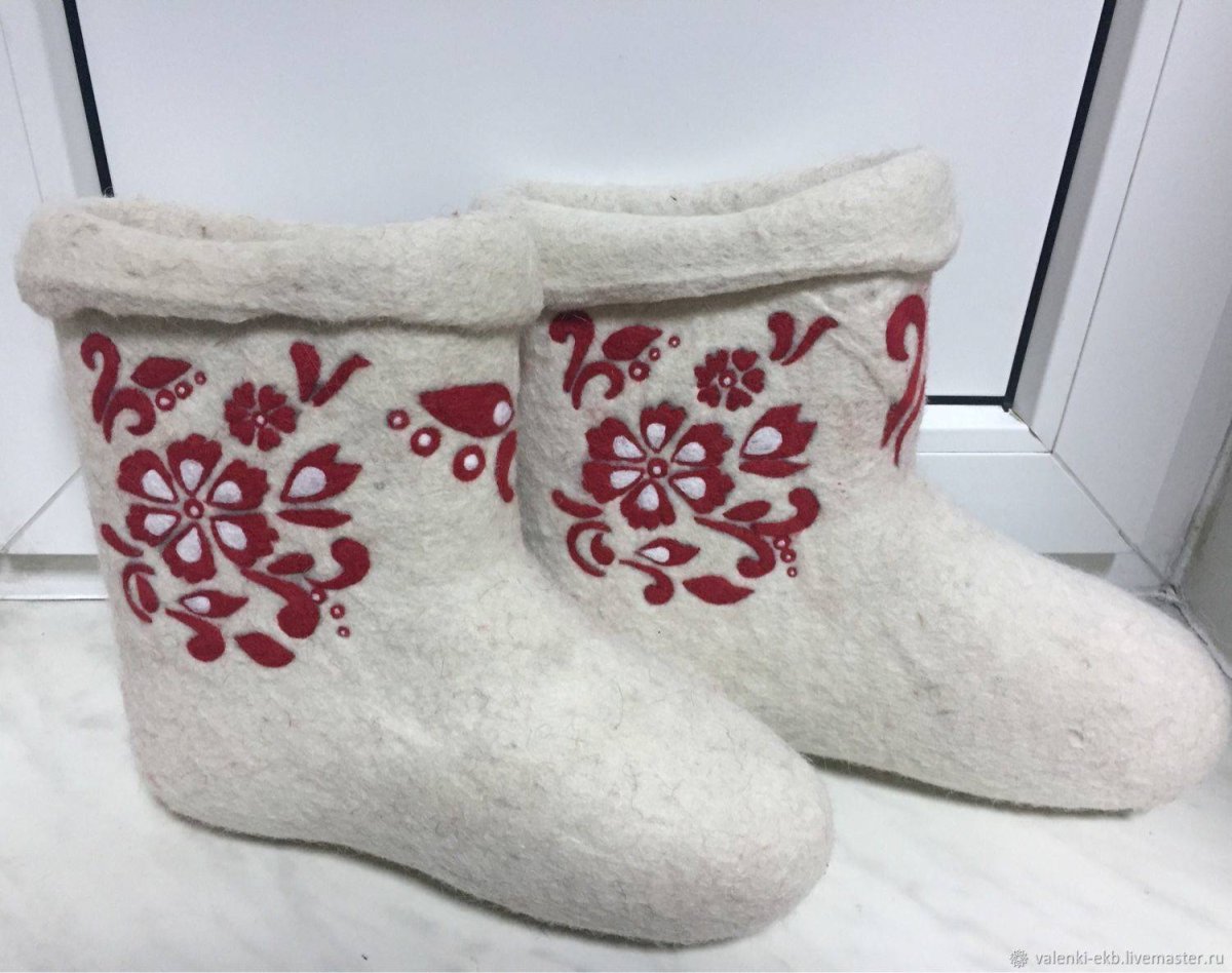 Красивые валенки