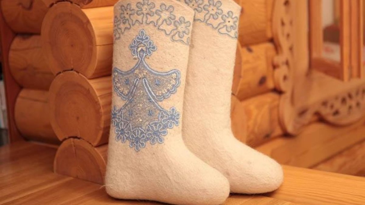 Валенки женские модные