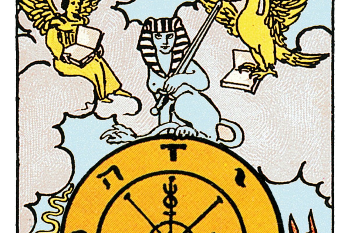 Колесо фортуны Таро Райдера Уэйта