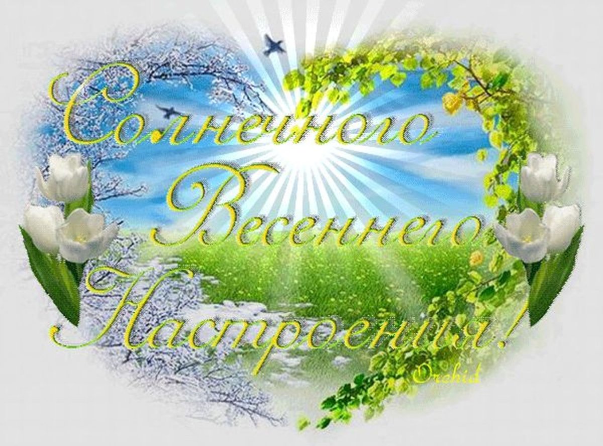 Хорошего весеннего дня