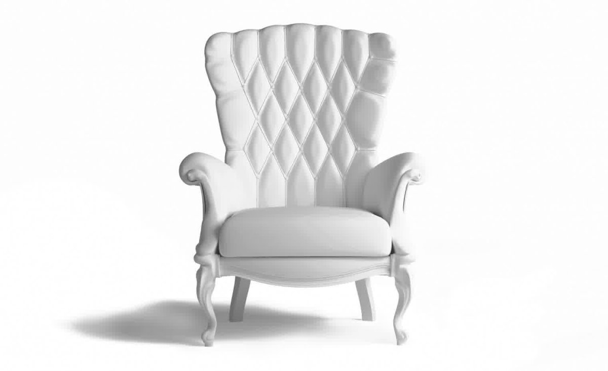 Кресло на прозрачном фоне