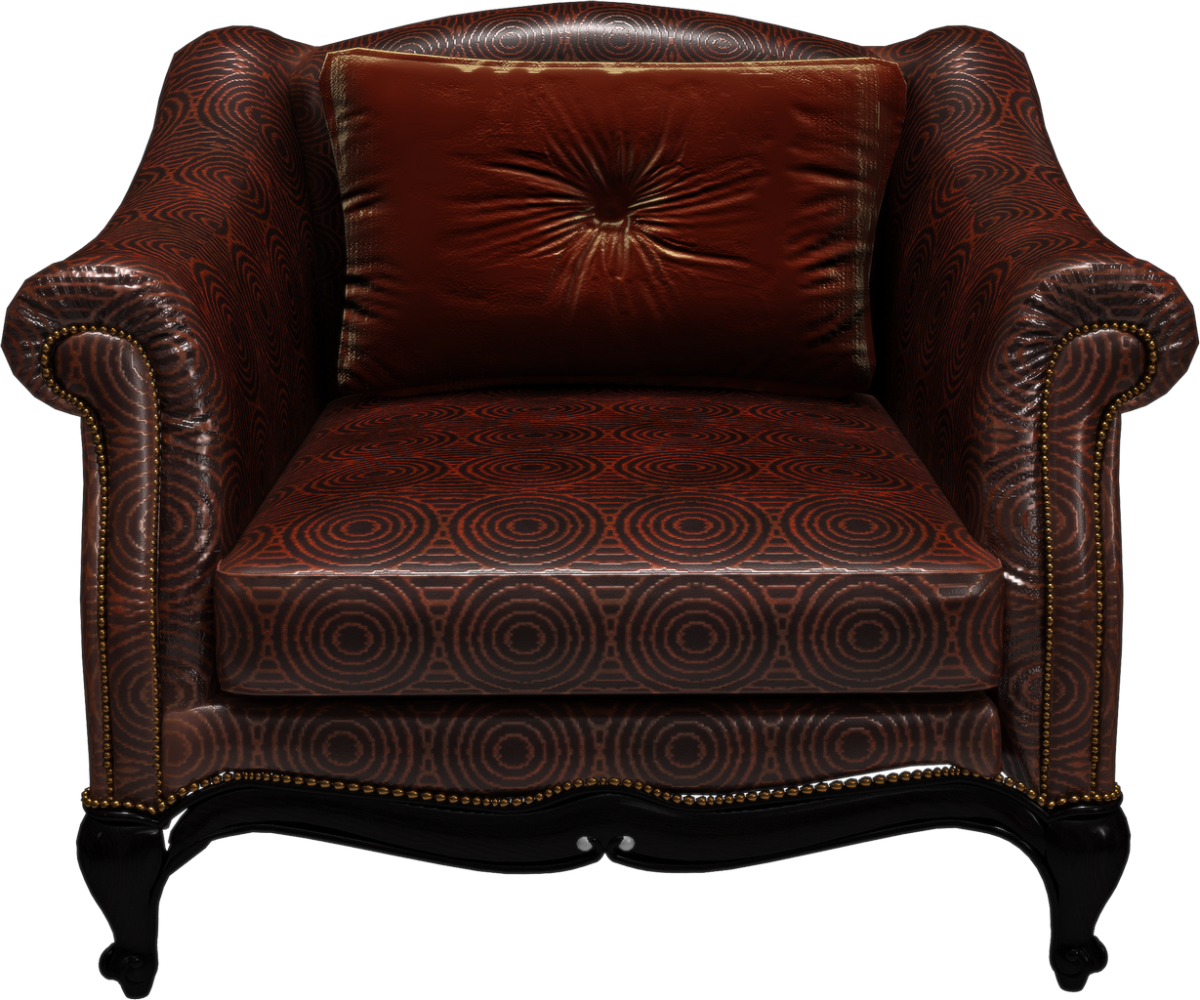 Кресло на прозрачном фоне