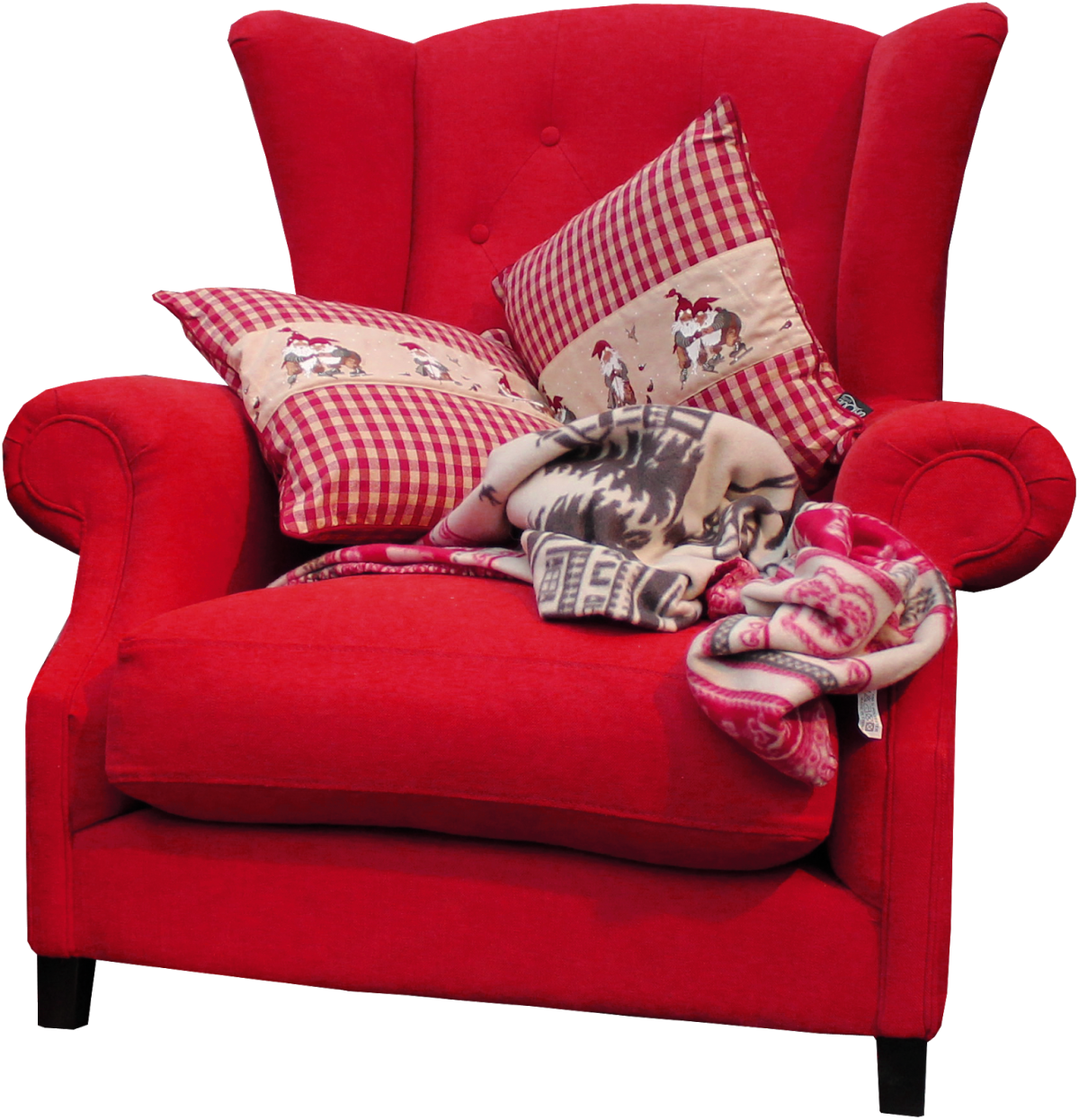 Кресло в мультяшном стиле