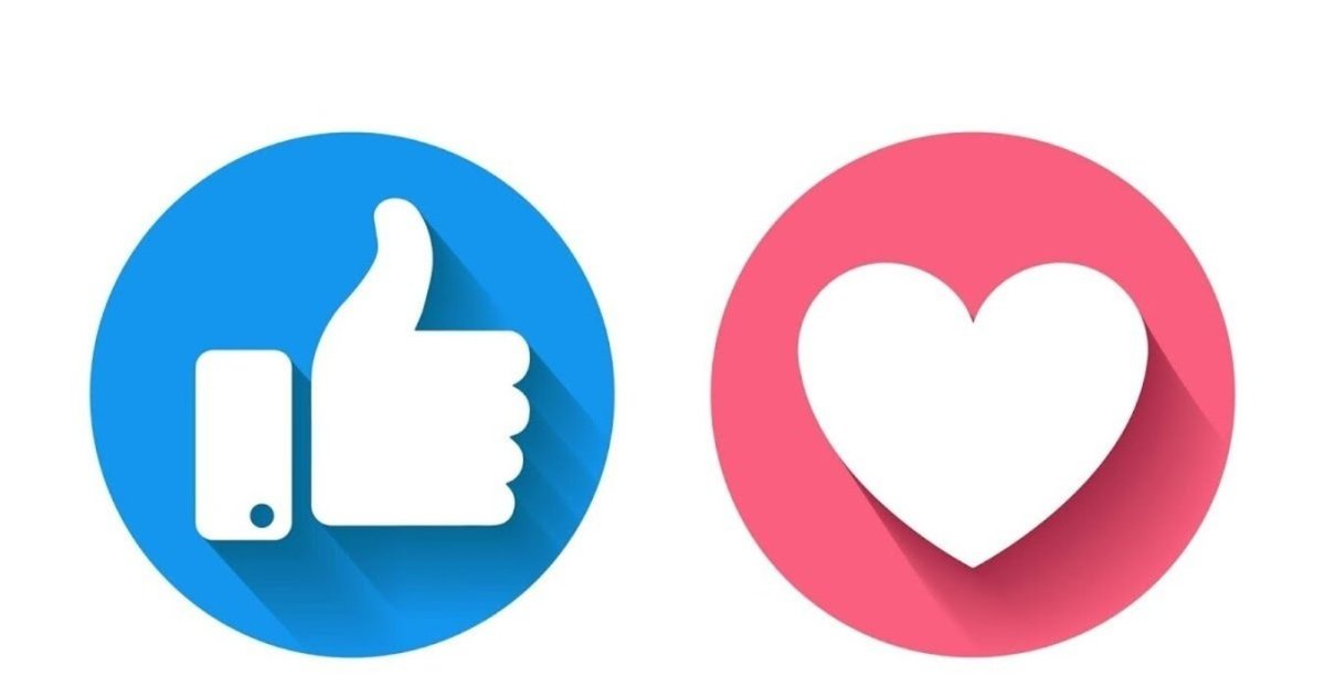 Лайки сердечки