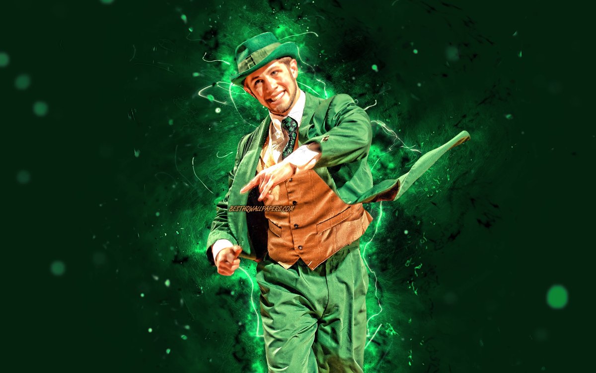 Лепрекон горшочек с золотом Радуга