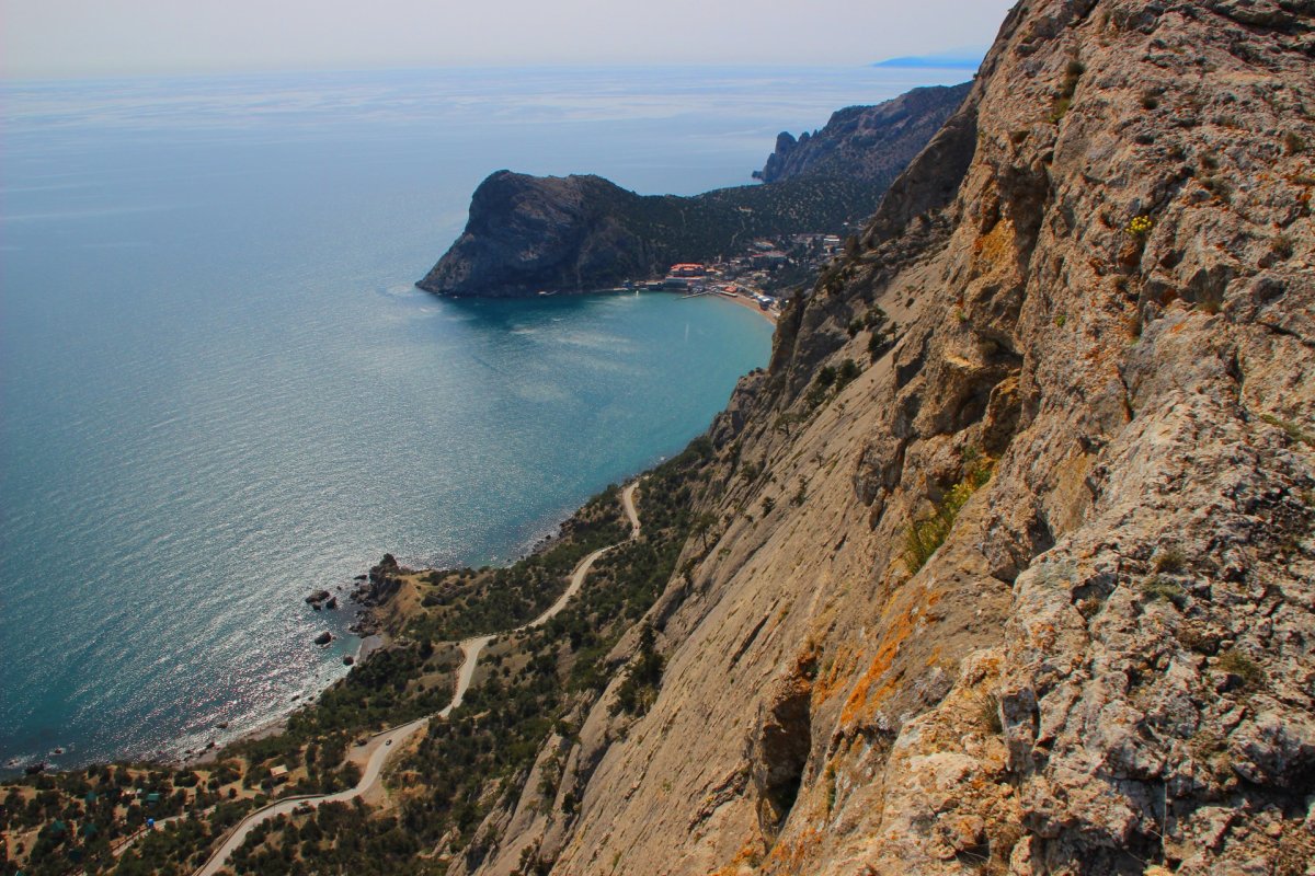 Новый свет Крым вид сверху