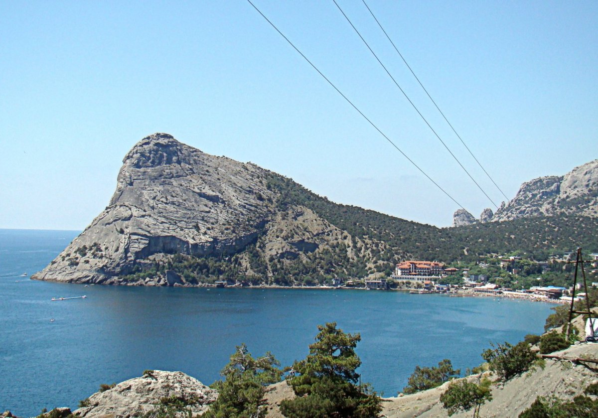 Жилые дома в бухте нового света