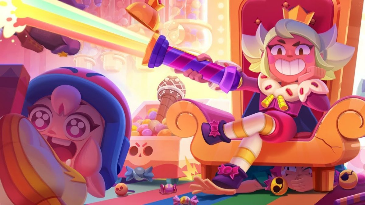 Джесси красный дракон Brawl Stars