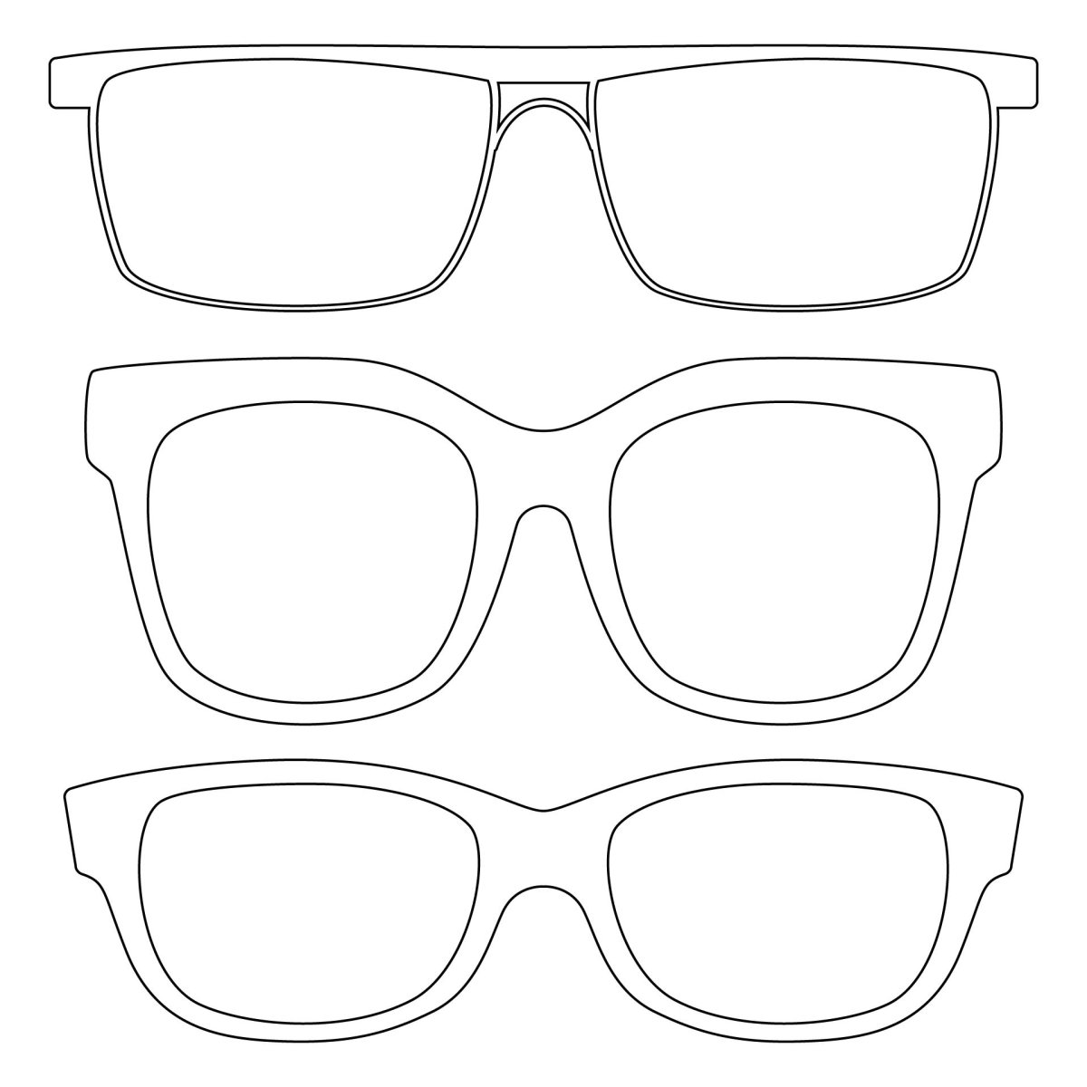 Очки для раскрашивания