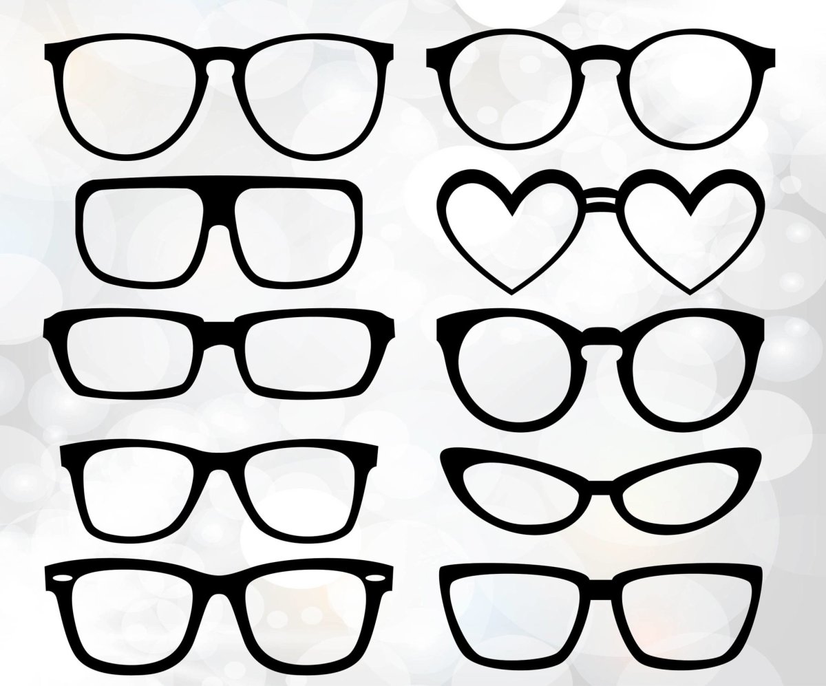 Рисунок очков