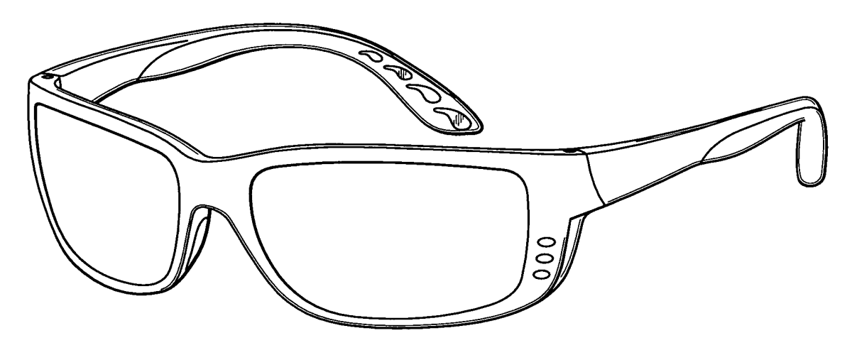 Солнечные очки раскраска для детей