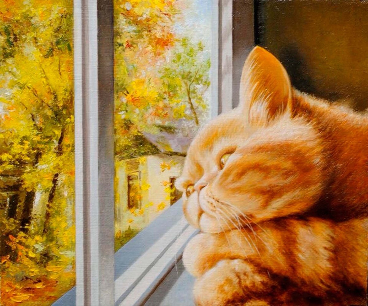 Художник хомяк Виктор Иванович